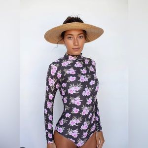 Acacia Ehukai Body Suit Floret